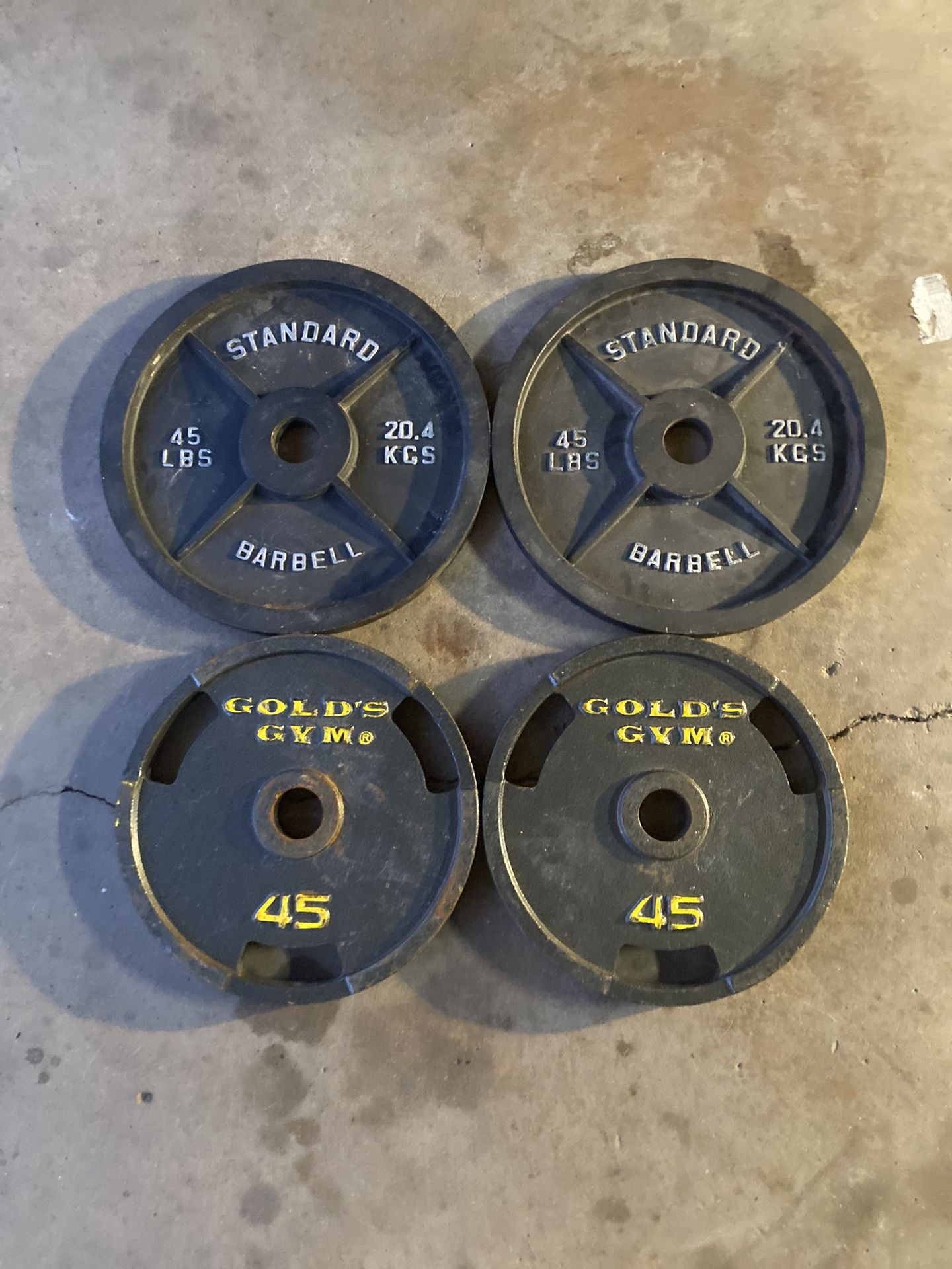 Gym - Olympic Weight Plate Pairs