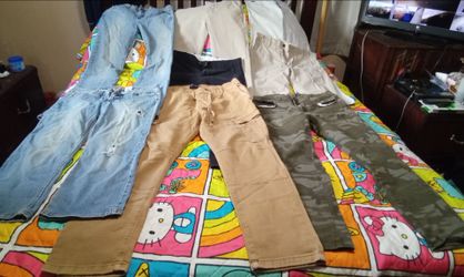 Men Women Boys Pants And Jeans Different Sizes