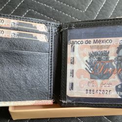 Handcrafted Wallet , New In Box
