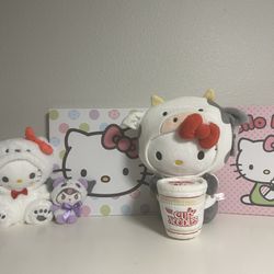 Hello Kitty Plushies/ Portraits 