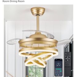 Chandelier Ceiling fan