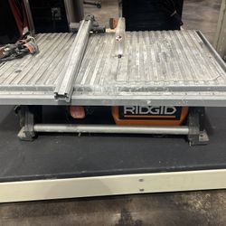 Rigid Table Saw 