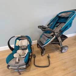 Chico Bravo Stroller and Car Seat