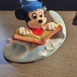 Vintage Walt Disney Ceramic Porcelain MICKEY MOUSE FANTASIA Figurine JAPAN 