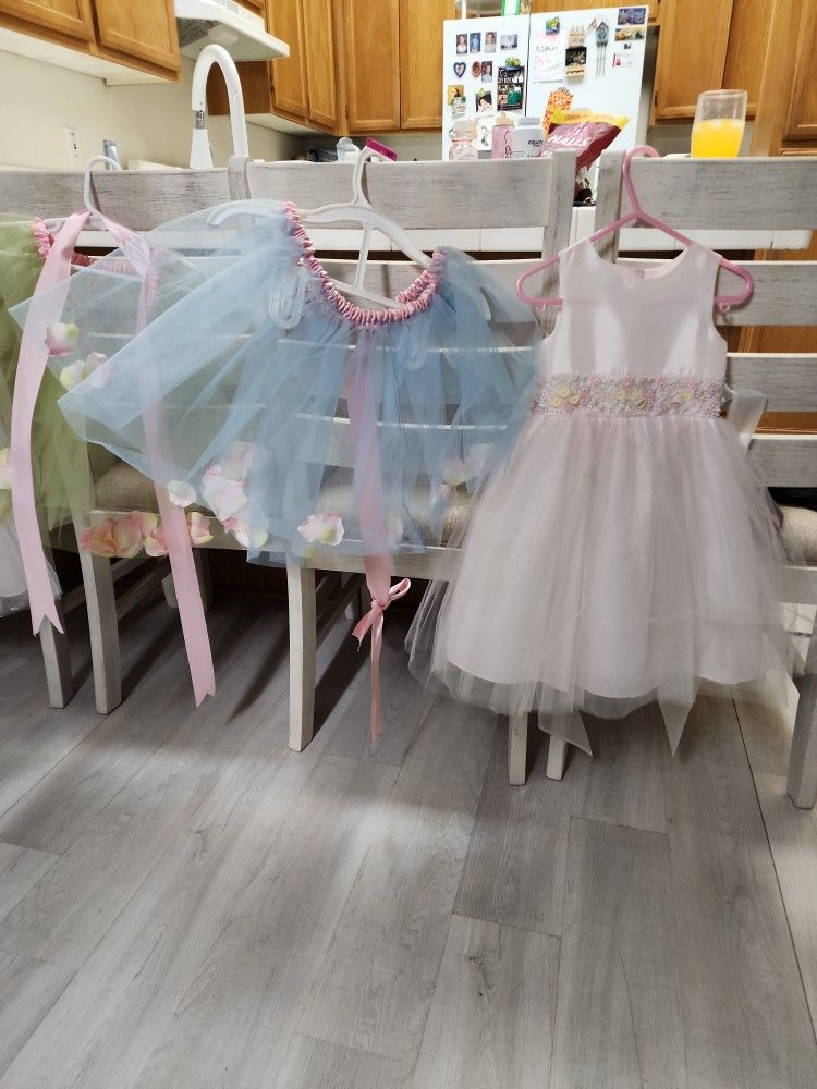 Authentic DISNEY DEGIGN.. Cinderella Version SIZE 2 T BOTH GIRLS...