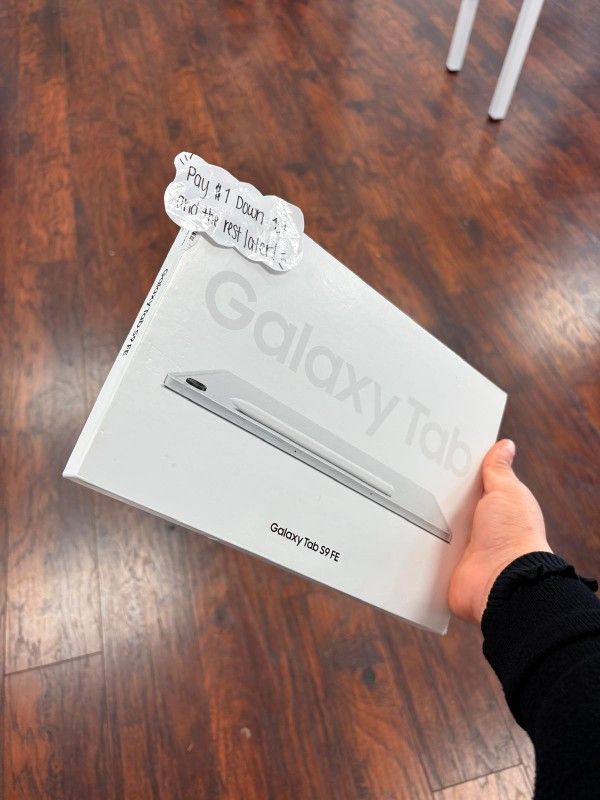Samsung Galaxy Tab S9 FE Tablet - Pay $1 To Take It Home Today and pay the rest later.