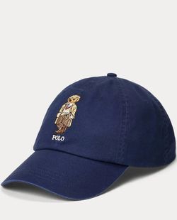 Polo Ralph Lauren Classic Twill Bear Baseball Cap 