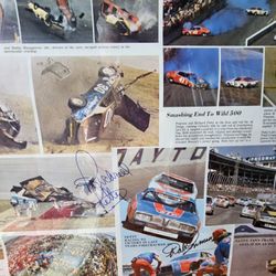 Richard Petty   Dale Inman  Autograph 