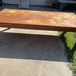 MidCentury Danish Teak coffee table! 16HX54Wx25D