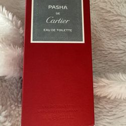 Cartier  Pasha Eau de Toilette 3.3 oz with Box