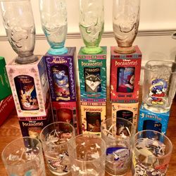 Vintage Disney Glasses And Mugs $7 Each All 19 For $100 