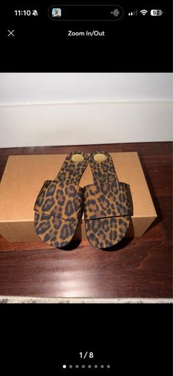 Saint Laurent Leopard Print Grosgrain