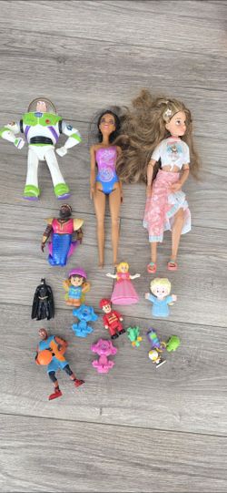 Kids Animal & Character Figure Toy Lot