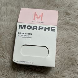 Morphe Bake & Set Setting Powder Brightening Pink