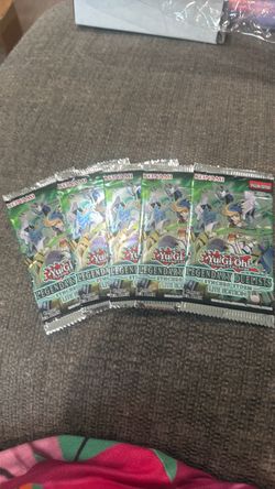 Yu-Gi-Oh! Legendary Duelists: Synchro Storm – Lot of 5 Factory Sealed Booster Packs