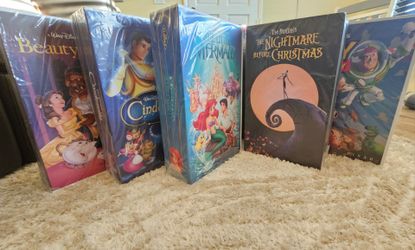 Disney Vhs Throws (Read Description)