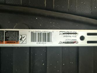 30” Shelf Track - 3pc