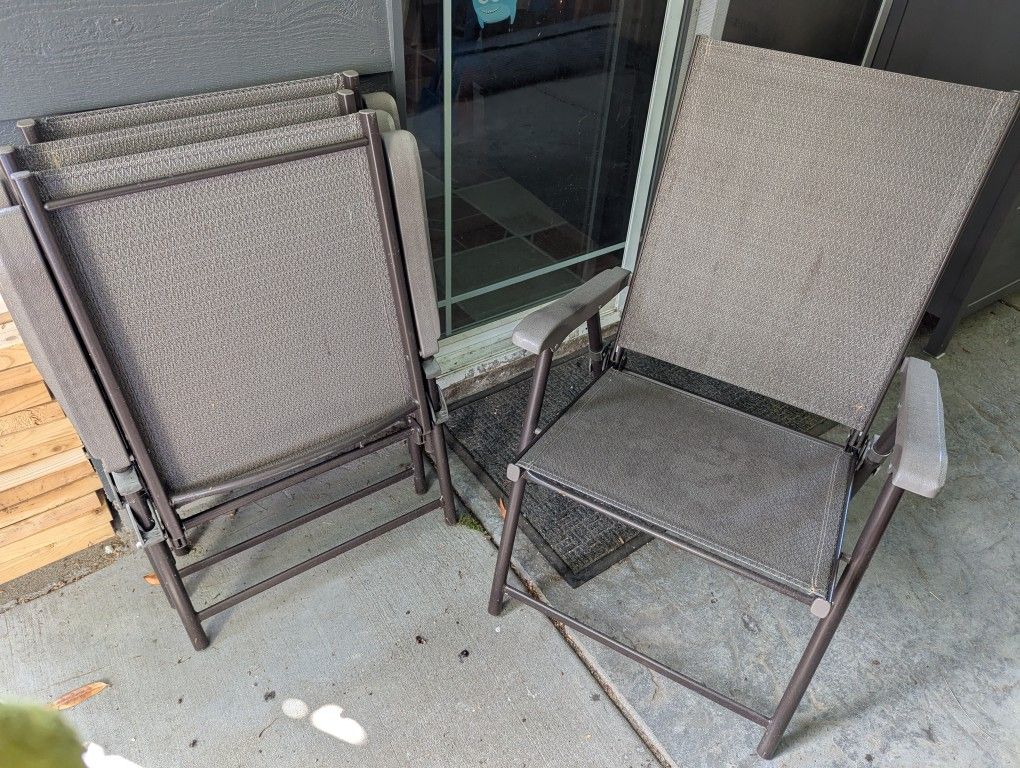 Patio Chairs (Set of 4)