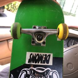 One speed demons skateboard truck only