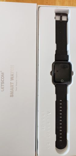 letscom fitness tracker smart watch