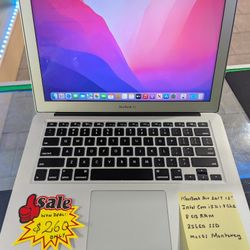 Deal of the Day - MacBook Air 2017 13" Intel Core   8GB Ram 256GB SSD macOS Monterey, Comes with $99 worth Microsoft Office Package installed