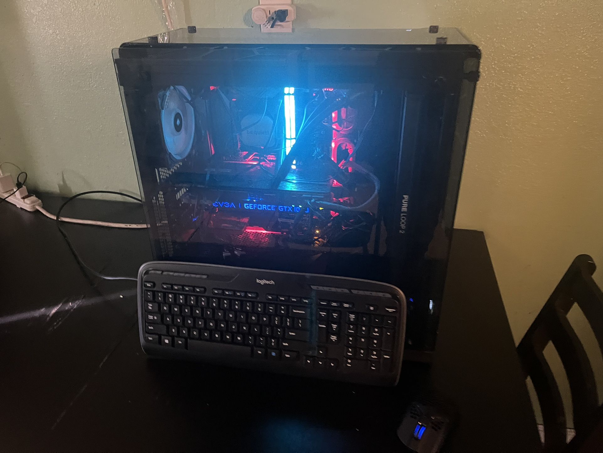 Gaming Pc Gtx 1080 Ti I7 8700k 32gb Ram 500gb SSD 1tb Seagate