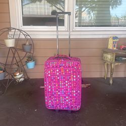 Polka Dot Suitcase