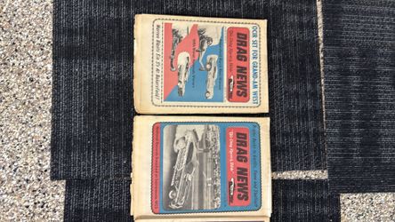 1976 .. 1977 Drag News papers