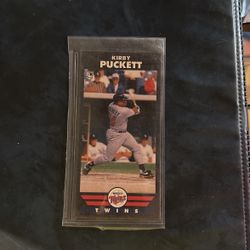 Kirby Puckett Card For Sale!!