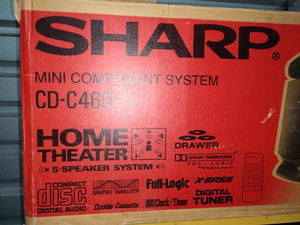 Sharp Mini Component Home Theater System