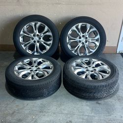 (641) 18-21 Buick Enclave Wheel Set 20” 20 2018 2019 2020 2021