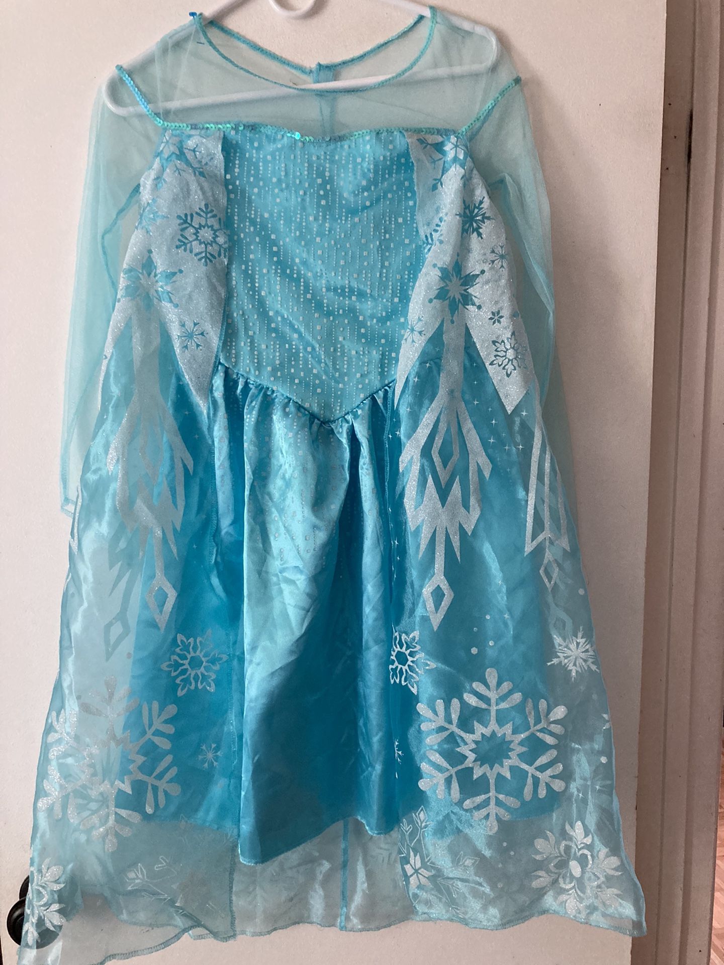 Elsa Dress Halloween Costume 