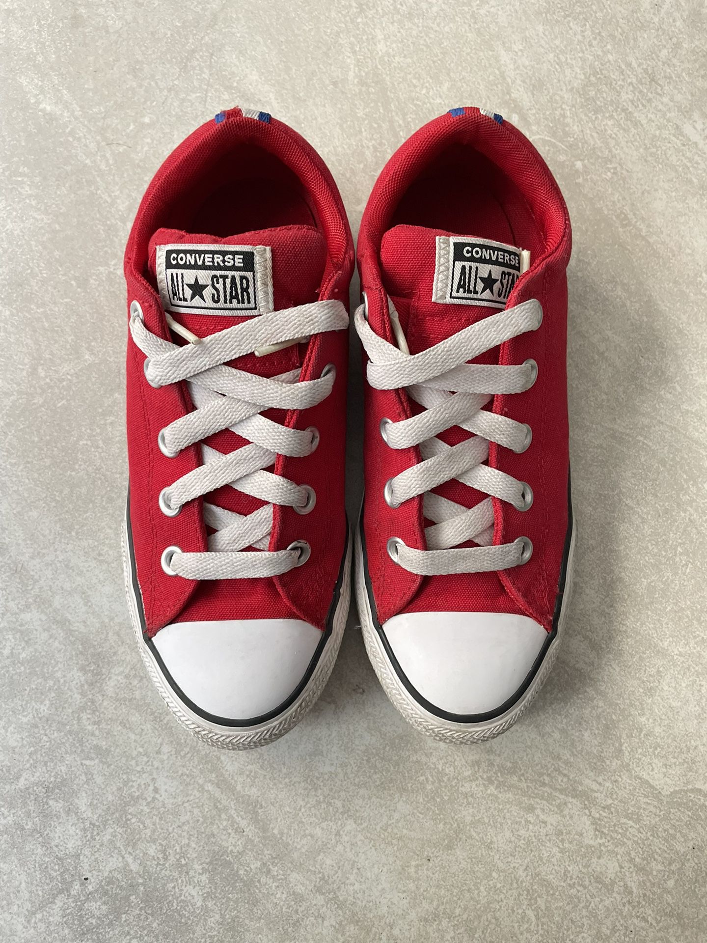 Red Converse Size 3 