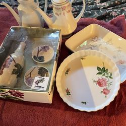 Tea set casserole dish