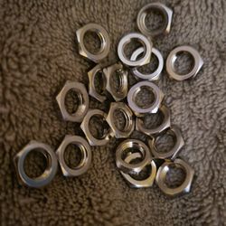 Pack Of 18 Stainless Steel Screw Nuts 