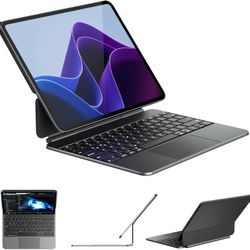Magic Keyboard Alternative Case for iPad Pro 12.9 Inch, iPad Air 13 (M2] 2024