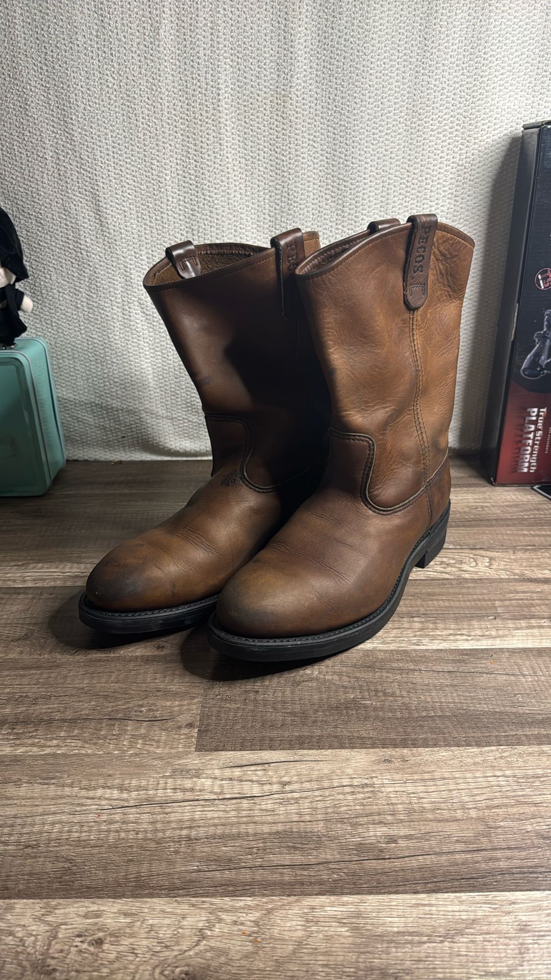 Red Wing Pecos Work Boots