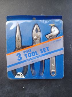 vintage Kmart 3-piece mechanics quality tool set, model No. 83108 Lot4