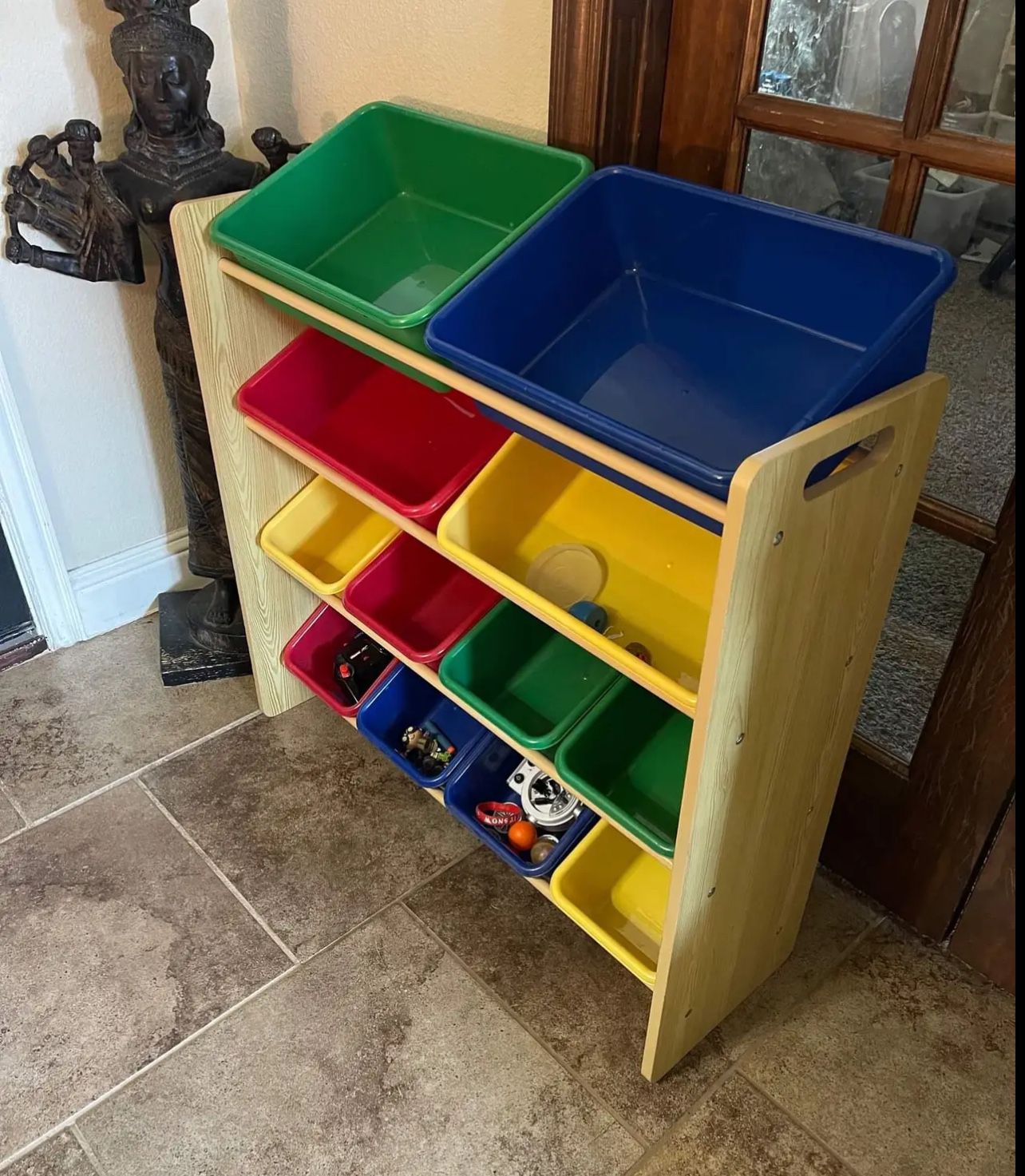 Multicolor Kids Toy Storage Organizer Playroom 
