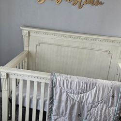 Oxford Nursery Set ( CRIB and Cabinet With Changing Table Top