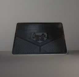 Floor Mats, Rubber, 1970-72 Chevelle, Script With SS