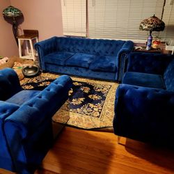 Couch, Love Seat, Chair
