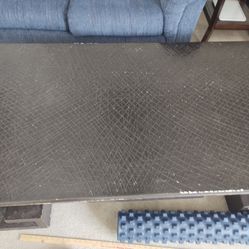 1980s Baker Scroll Mediterranean Coffee Table