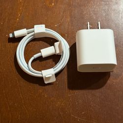 iPhone Fast Charger 20W And Cable 