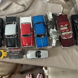 Die Cast Collectiablecars , And Hess Truck And Toys 