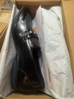 Men’s black dress shoes, size 10 1/2