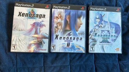 Xenosaga Episodes I-III RARE PS2 Game Trilogy -MINT