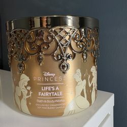 Bath & Body Works, Disney Princess Life's a Fairytale Candle (Limited Edition)
