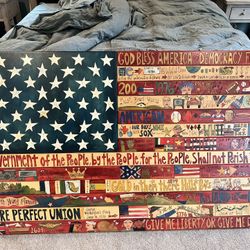 Sticks American Flag-American History 