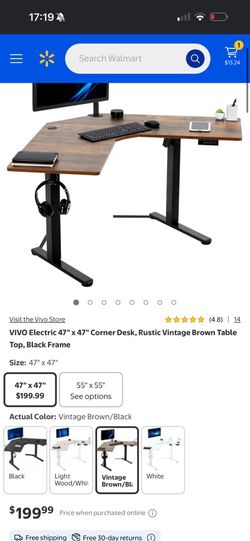 L shaped desk